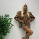 camicia lavorata trasparente flake